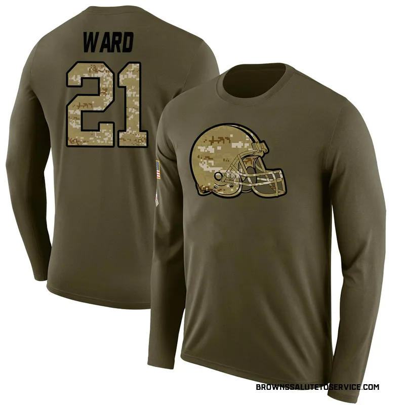 Denzel Ward Men's Long Sleeve T-Shirt 3601, Cleveland Football Men's Long  Sleeve T-Shirt