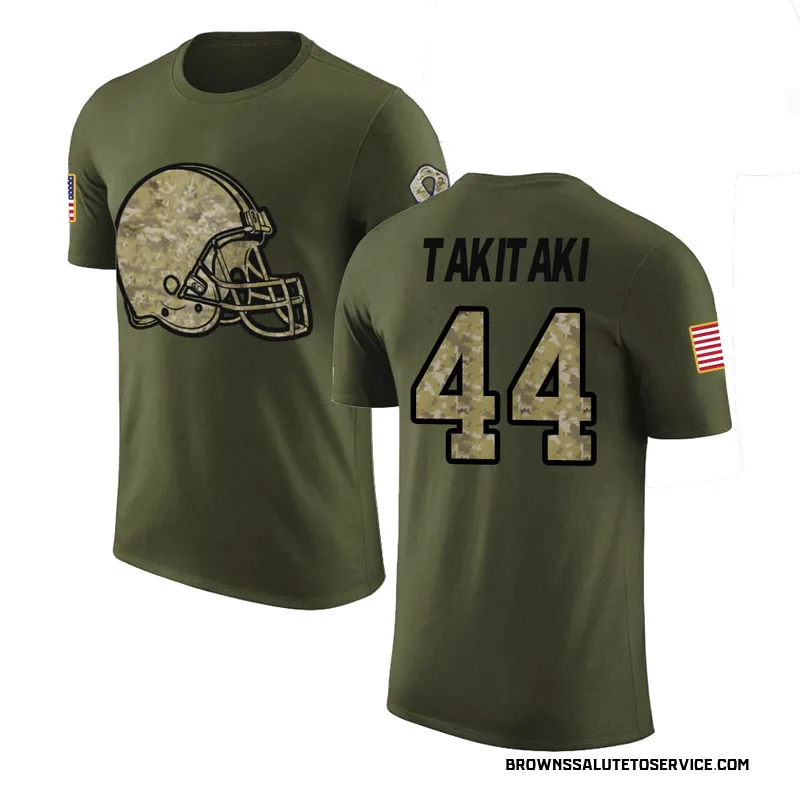 Funny cleveland Browns football 44 Sione Takitaki player pose Us gift shirt,  hoodie, sweater, long sleeve and tank top